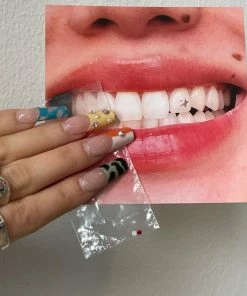 ISLA Berlin Accessories Swarovsky Crystals Tooth Gems