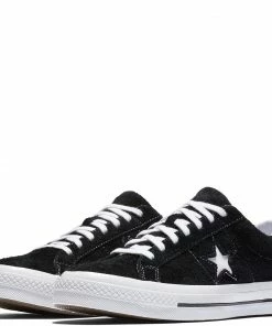 Converse One Star Ox In Black