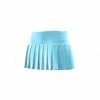 Adriana Hot Couture Hot Juicy 2.0 Velvet Mini Skirt In Baby Blue