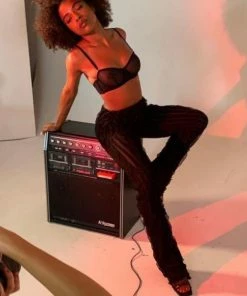 Busybdy Lettuce Pants In Black