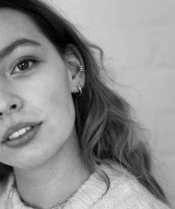 ALL THE LUCK IN THE WORLD Atlitw Silver Triple Hoop Cuffs New Arrivals