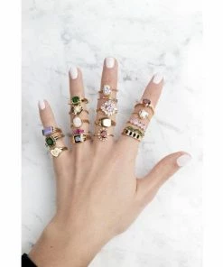 ALL THE LUCK IN THE WORLD Atlitw Shiny Heart Ring