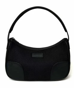 Dirt Black Mesh Handbag New Arrivals