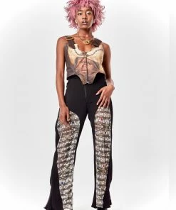 New Arrivals British Mustard Moors Unisex Bodice