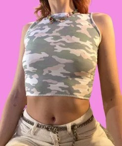 Rhi Dancey Camo Vest New Arrivals