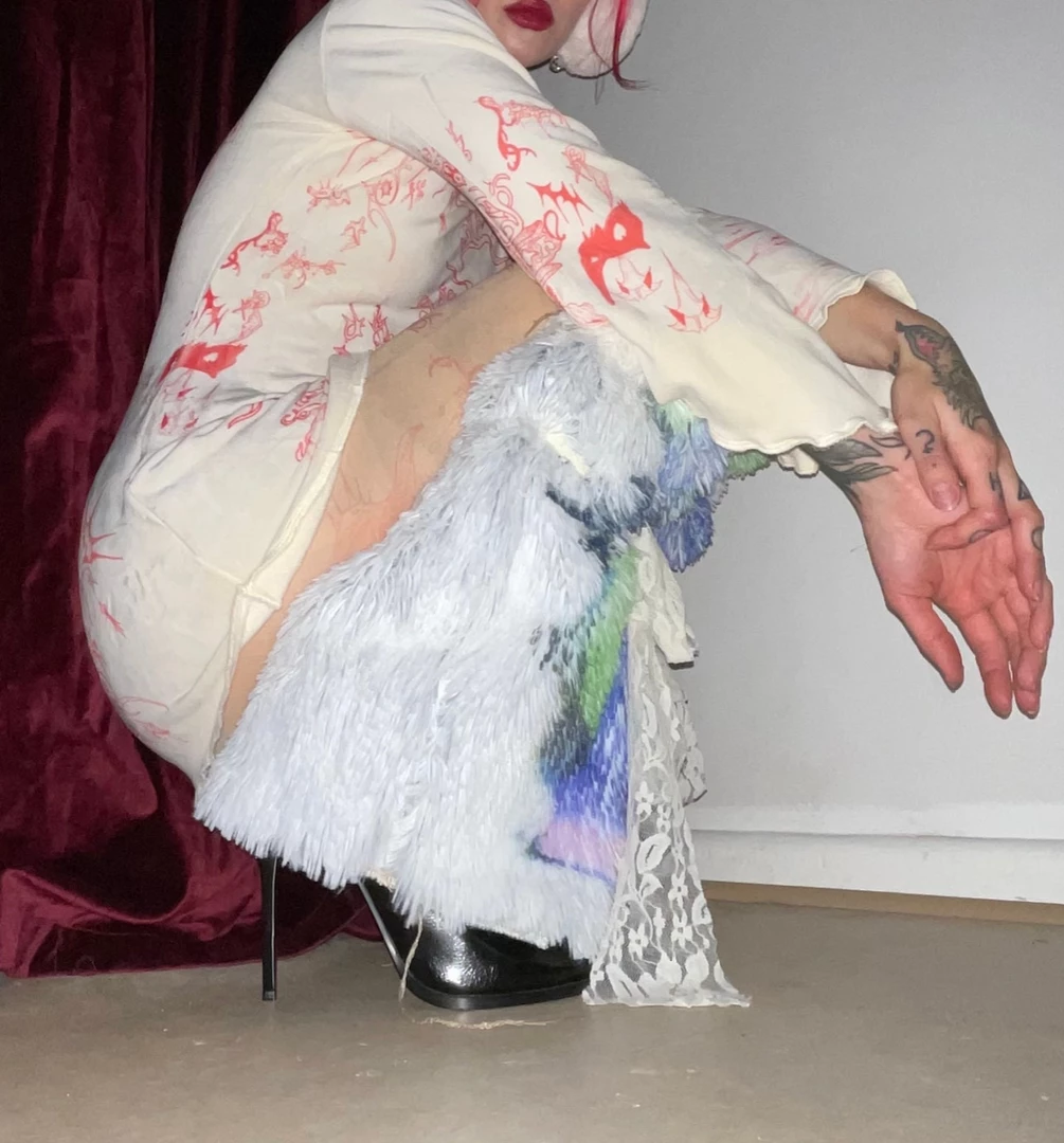 Snake Divine Ivy Leg Warmers