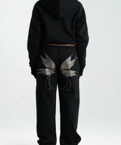 1106Airy Wingz Joggers Black New Arrivals