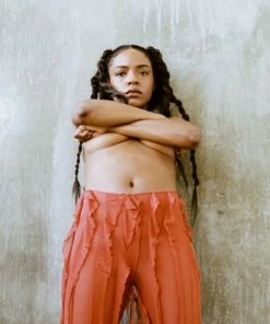 New Arrivals Busybdy Lettuce Pants In Burnt Orange