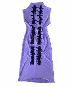 New Arrivals Snake Divine Lilac Spike Dress