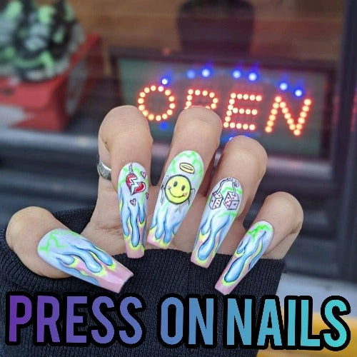 ISLA Berlin Press Ons Nails Premium Plus Nail Art