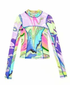 New Arrivals Paloma Lira Blue Galaxy Top