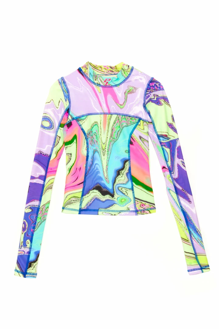 New Arrivals Paloma Lira Blue Galaxy Top