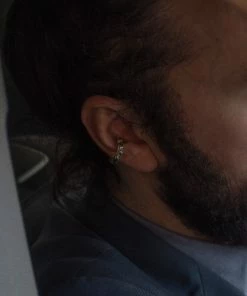 MIGLÉ Miglé Blobby Earcuff Silver New Arrivals