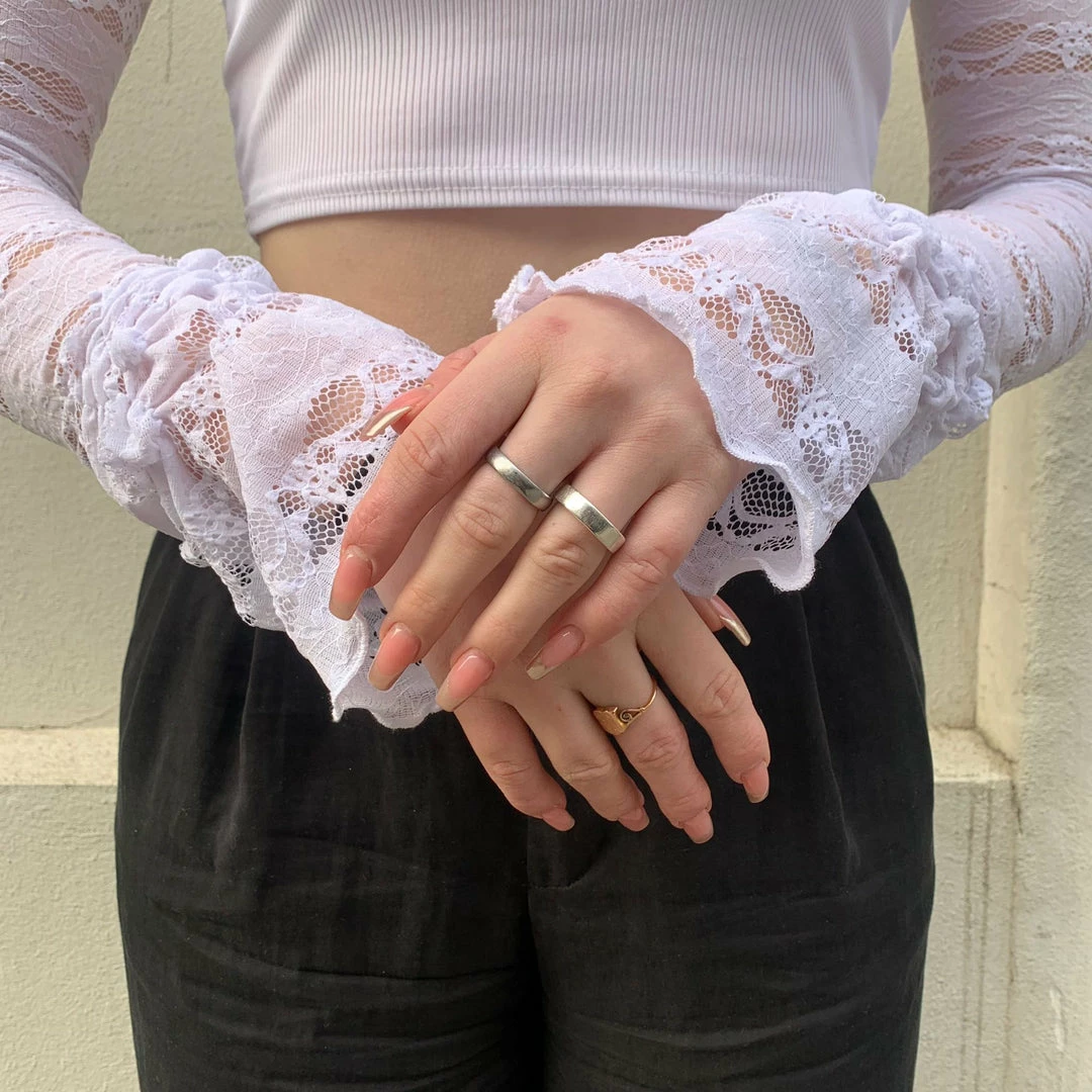 Marispieper Chaos Bolero White Lace