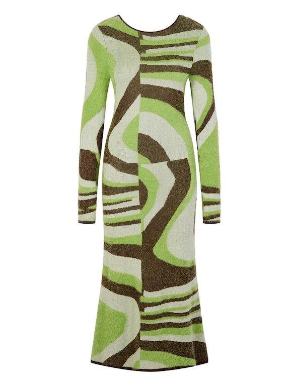 House Of Sunny Land Cruise Hockney Dress