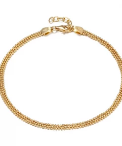 Seol + Gold Layered Anklet