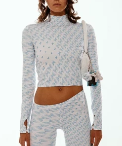 Clara Colette Miramon Butterfly Printed Top New Arrivals