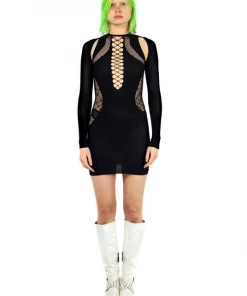 Nii Hai Shapewear Dress And Sleeves Black New Arrivals