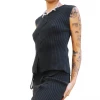 Samuday Charcoal Ribbed Top New Arrivals