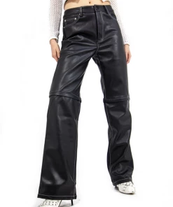 Nii Hai Detach Trousers In Black