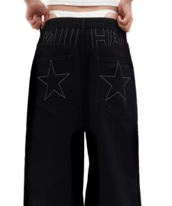 New Arrivals Nii Hai Baggy Jeans In Black