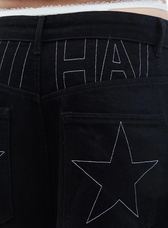 New Arrivals Nii Hai Baggy Jeans In Black