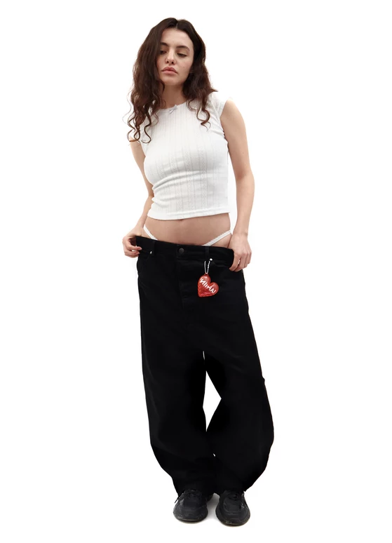 New Arrivals Nii Hai Baggy Jeans In Black