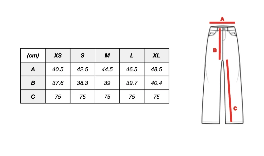 New Arrivals Nii Hai Baggy Jeans In Black