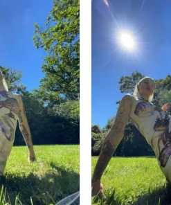 Apparel Snake Divine Vase Dress