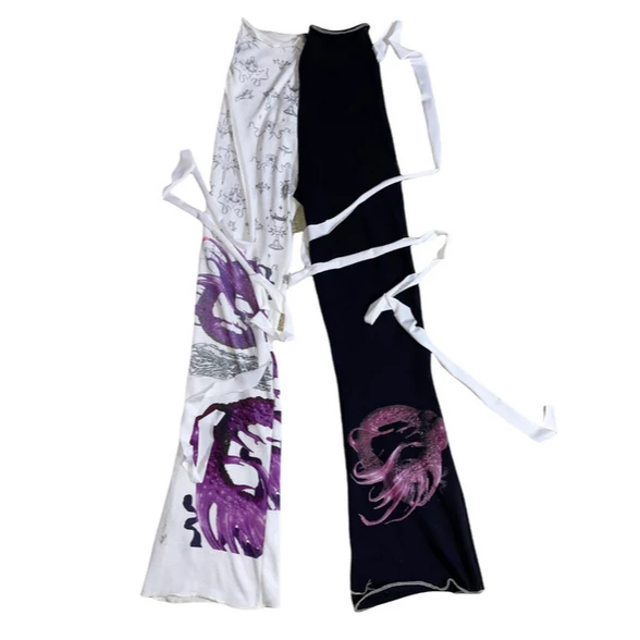 New Arrivals Snake Divine Vortex Split Pants