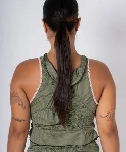 Marispieper Chaos Top Green Stripes New Arrivals