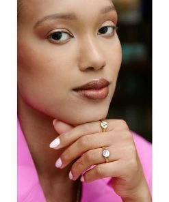 ALL THE LUCK IN THE WORLD New Arrivals Atlitw Silver Lilac Ying & Yang Ring