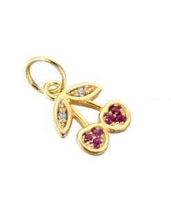 New Arrivals Seol + Gold Cherry Charm