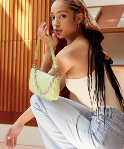 New Arrivals Glynit Luna Bag Lime Green