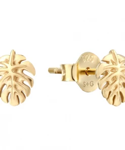 New Arrivals Seol + Gold Cheese Plant Studs