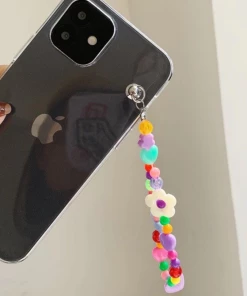 ISLA BERLIN Colorful Beads Clear Phone Case New Arrivals