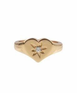 ALL THE LUCK IN THE WORLD Accessories Atlitw Star Heart Ring