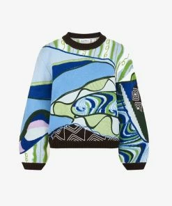 House Of Sunny Hypnotise Landscape Jumper New Arrivals