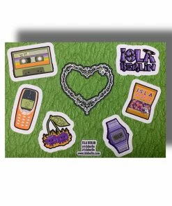 ISLA BERLIN ISLA Nostalgia Sticker Sheet New Arrivals