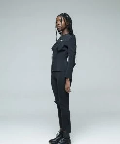 New Arrivals Wwwvillain Black Hornie Jacket