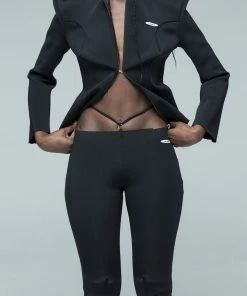 New Arrivals Wwwvillain Black Hornie Jacket