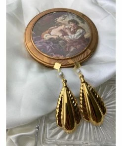 New Arrivals Holy Recycle 1980’S Drops With Pearls Earrings