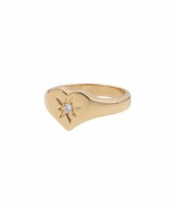 ALL THE LUCK IN THE WORLD Accessories Atlitw Star Heart Ring