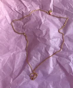 Holy Recycle Key Heart Necklace