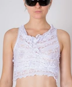 Marispieper Chaos Top White Lace New Arrivals