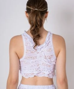 Marispieper Chaos Top White Lace New Arrivals